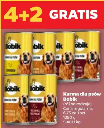 Netto Karma dla psów Bobik 1250 g oferta