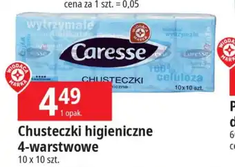 E.Leclerc Chusteczki higieniczne 4-warstwowe 10 x 10 szt. oferta