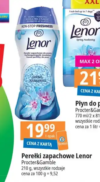 E.Leclerc Perełki Perełki zapachowe Lenor Procter&Gamble 210g oferta