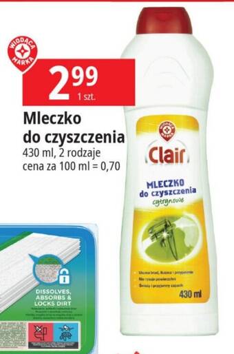 E.Leclerc Mleczko do czyszczenia 430 ml oferta
