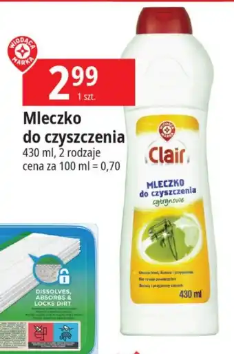 E.Leclerc Mleczko do czyszczenia 430 ml oferta