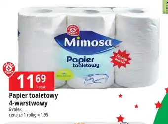 E.Leclerc Papier toaletowy 4-warstwowy 6 rolek oferta