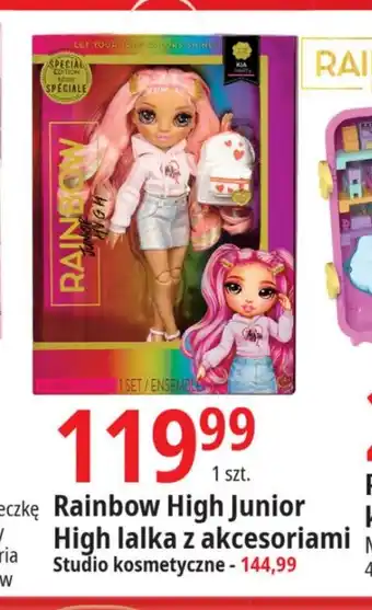 E.Leclerc Rainbow High Junior High lalka z kacesoriami oferta