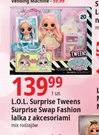 E.Leclerc L.O.L. Surprise Tweens Surprise Swap Fashion lalka z akcesoriami mix rodzajów oferta