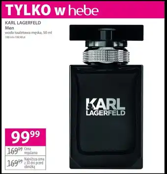 Hebe Woda toaletowa karl lagerfeld oferta