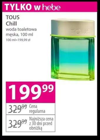 Hebe Woda toaletowa tous oferta
