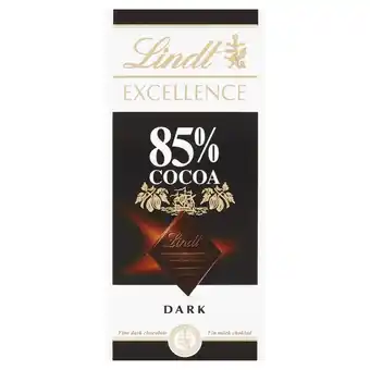 Gama Lindt excellence 85 % cocoa czekolada ciemna 100 g oferta