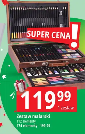 E.Leclerc Zestaw malarski 112 elementy oferta