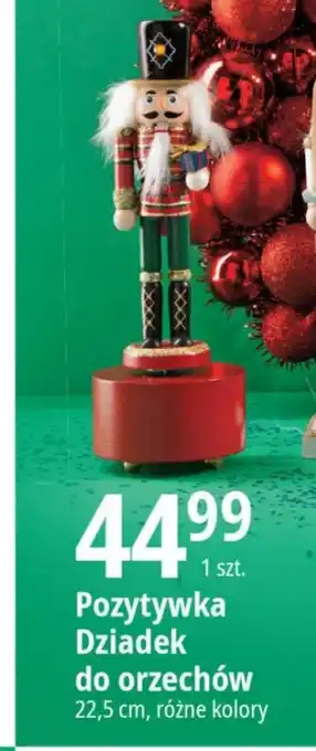 E.Leclerc Pozytywka Dziadek do orzechów 22,5 cm, różne kolory oferta