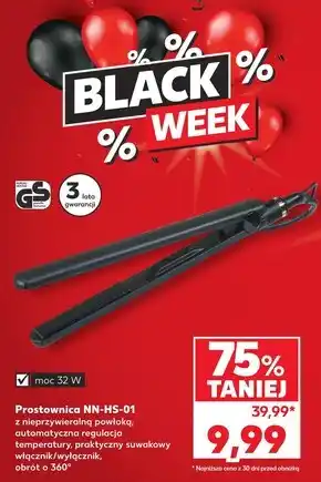 Kaufland Prostownica black oferta