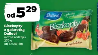 Biszkopty z galaretką dellovi