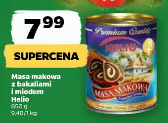 Netto Masa makowa z bakaliami i miodem helio oferta
