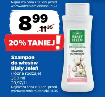 Netto Szampon do włosów biały jeleń oferta