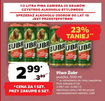 Netto Piwo żubr oferta