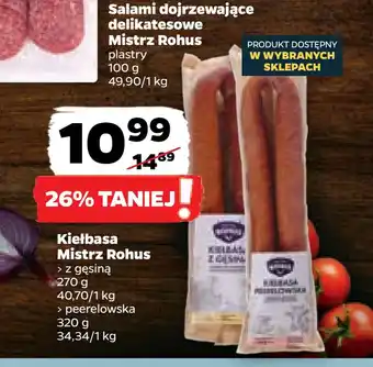 Netto Kiełbasa mistrz rohus oferta