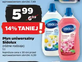 Netto Płyn uniwersalny sidolux oferta