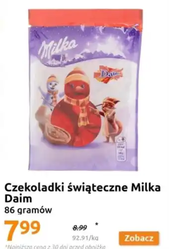 Action Czekoladki milka oferta