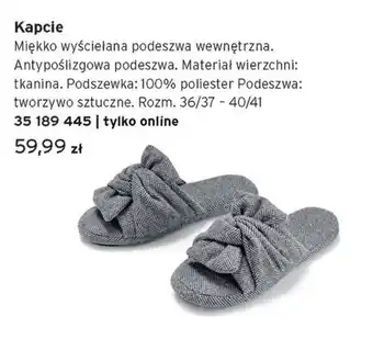 Tchibo Kapcie tchibo oferta
