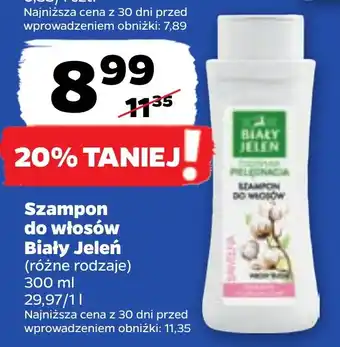 Netto Szampon do włosów Biały Jeleń 300 ml oferta