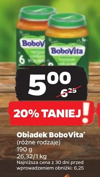 Netto Obiadek BoboVita 190 g oferta