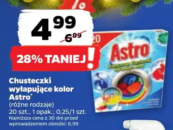 Netto Chusteczki wyłapujące kolor Astro 20 szt. oferta