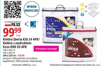 E.Leclerc Kołdra Iberia KIA 24 4PR/ Kołdra z nadrukiem Enzo KNE 03 4PR oferta