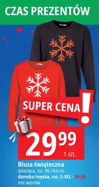 E.Leclerc Bluza świąteczna oferta