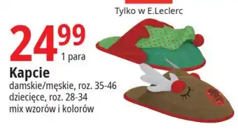 E.Leclerc Kapcie oferta