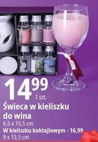 E.Leclerc Świeca w kieliszku do wina oferta