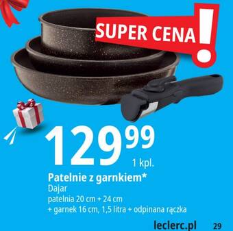 E.Leclerc Patelnie z garnkiem oferta
