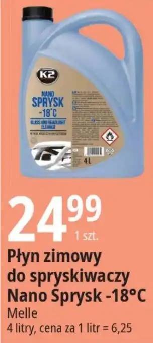 E.Leclerc Płyn zimowy do spryskiwaczy Nano Sprysk -18°C oferta