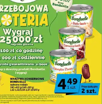 Euro Sklep WARZYWA KONSERWOWE BONDUELLE oferta