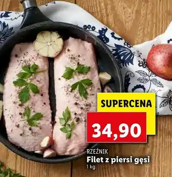 Lidl Filet z piersi gęsi oferta