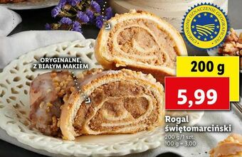 Lidl Rogal świętomarciński oferta