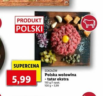 Lidl Polska wołowina - tatar ekstra oferta