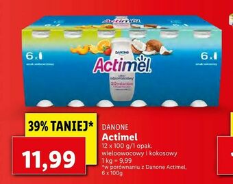 Lidl Actimel oferta