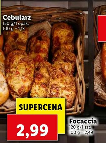 Lidl Focaccia oferta