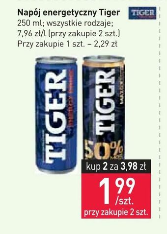 Stokrotka Napój energetyczny Tiger oferta