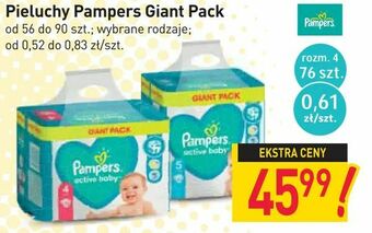 Stokrotka Pieluchy Pampers Giant Pack oferta