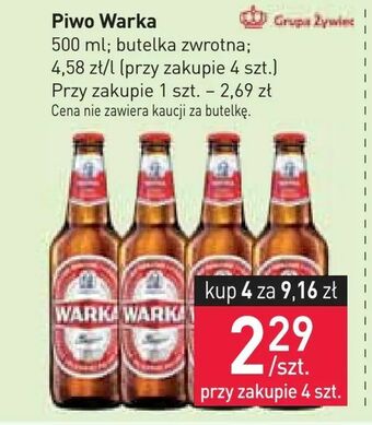 Stokrotka Piwo Warka oferta