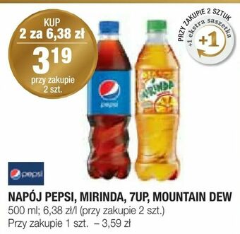 Stokrotka Napój pepsi, mirinda, 7up, mountain dew oferta