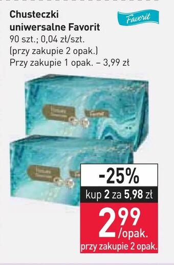 Stokrotka Chusteczki uniwersalne Favorit oferta