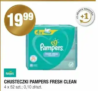 Stokrotka Chusteczki pampers fresh clean oferta