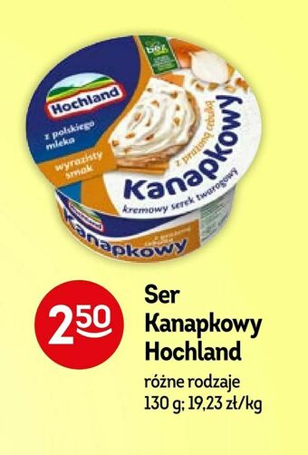 Żabka Ser Kanapkowy Hochland oferta