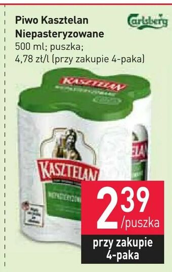 Stokrotka Piwo Kasztelan Niepasteryzowane oferta