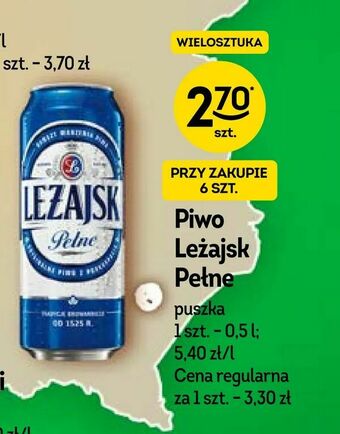 Żabka Piwo Leżajsk Pełne oferta