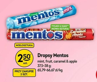 Żabka Dropsy Mentos oferta
