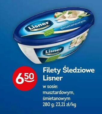 Żabka Filety Śledziowe Lisner oferta