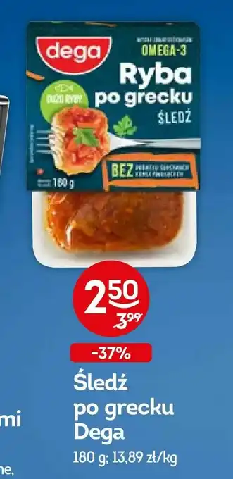 Żabka Śledź po grecku Dega oferta