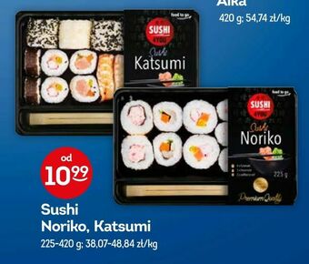 Żabka Sushi Noriko, Katsumi oferta